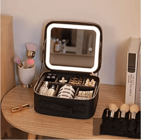 Çantë Makeup me Dritë LED